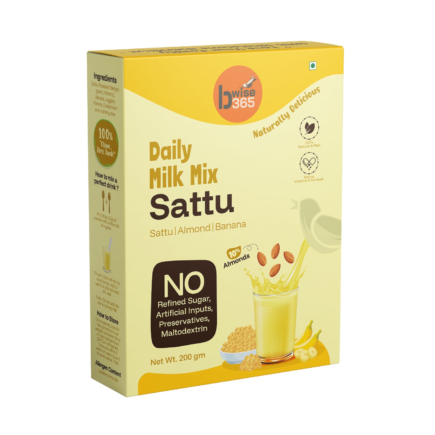 Daily Milk Mix SATTU (200 gms)