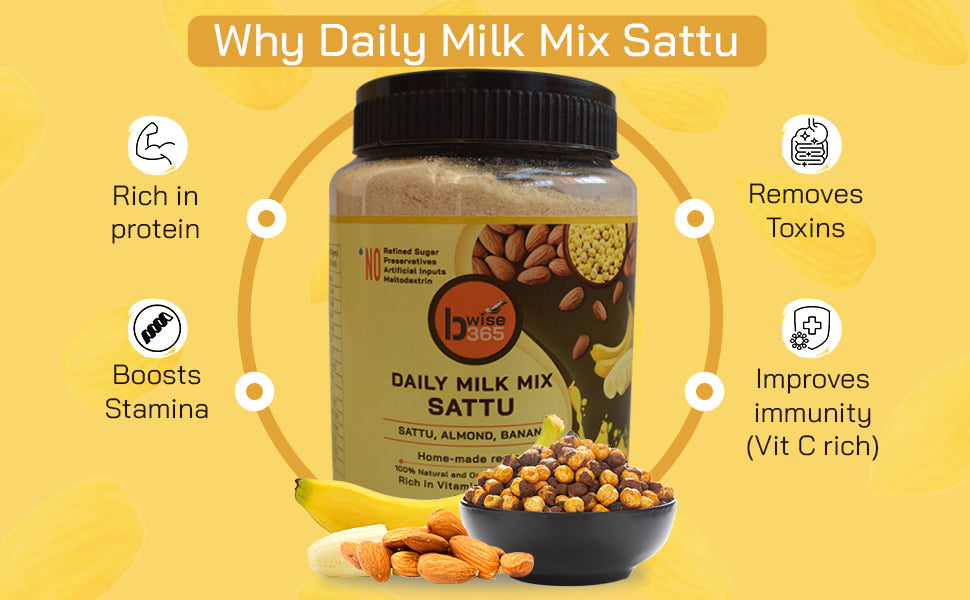 Daily Milk Mix SATTU (200 gms)