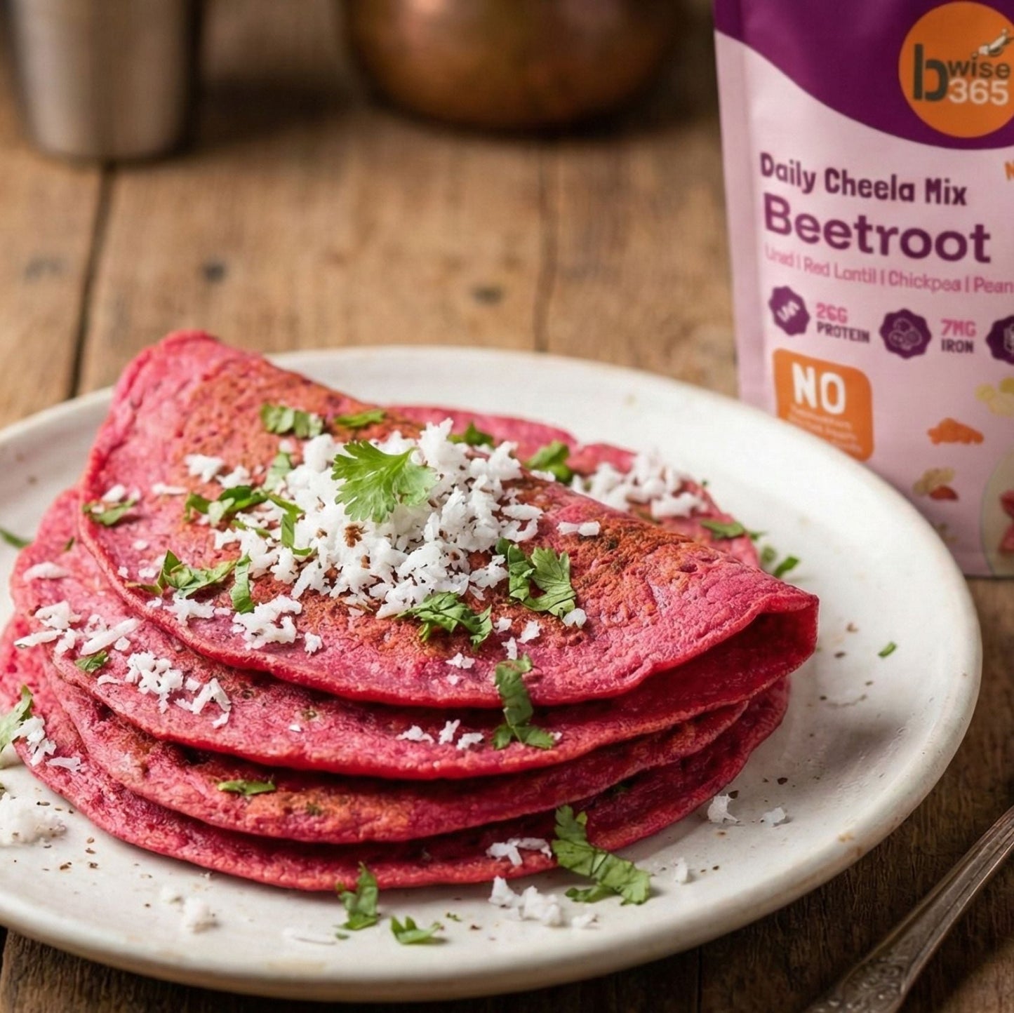 Daily Cheela Mix - Beetroot (200 gms)