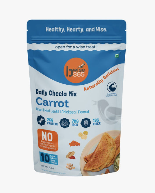 Daily Cheela Mix - Carrot (200 gms)