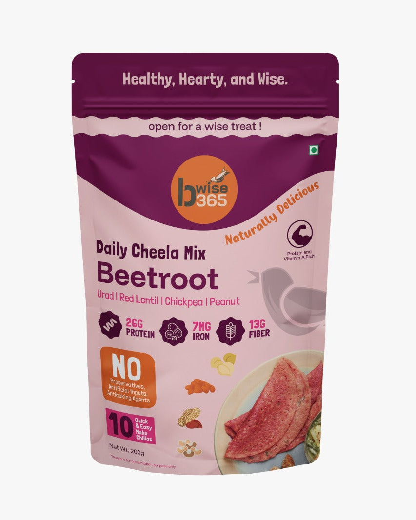 Daily Cheela Mix - Beetroot (200 gms)