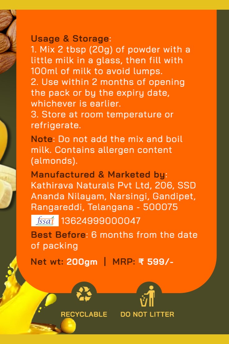 Daily Milk Mix SATTU (200 gms)